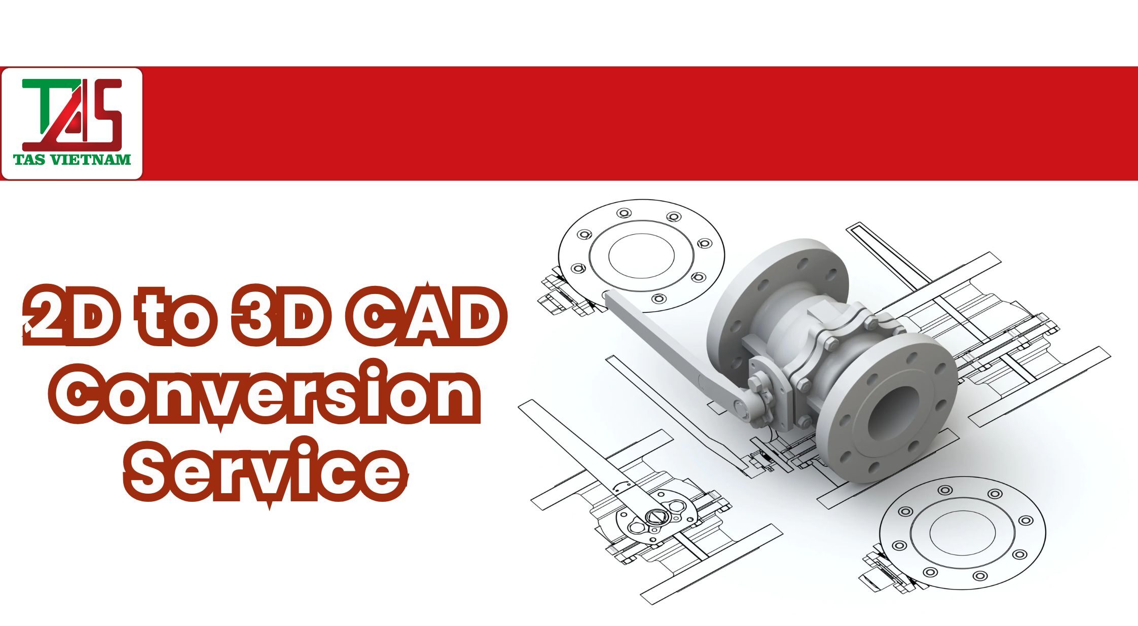 2D to 3D CAD Conversion Service