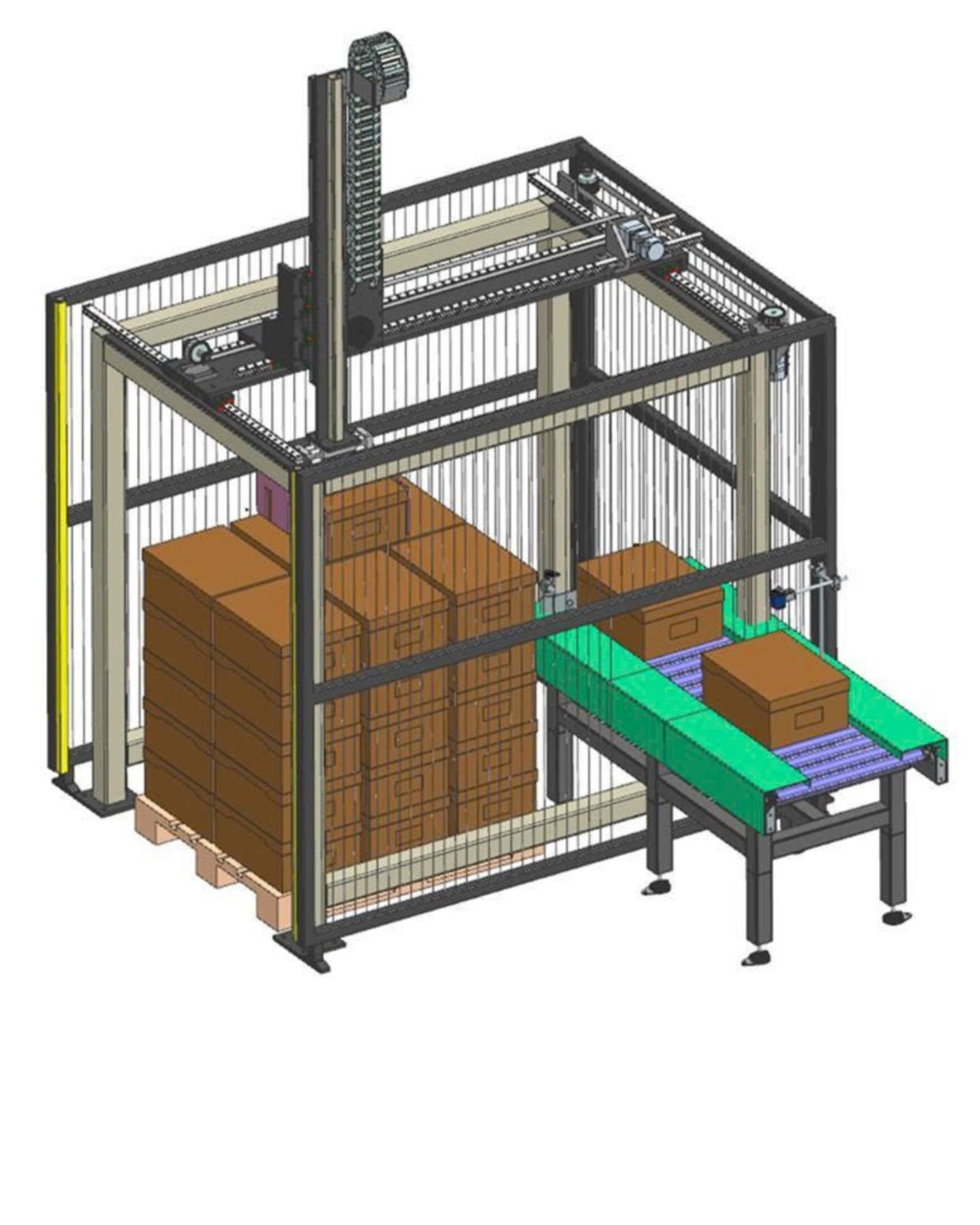 Hệ thống xếp pallet tự động