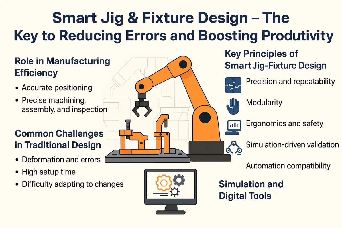 Smart Jig & Fixture Design – The Key to Reducing Errors and Boosting Productivity