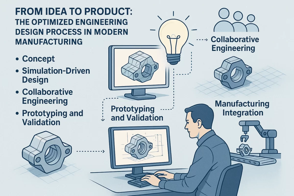 From Idea to Product: The Optimized Engineering Design Process in Modern Manufacturing