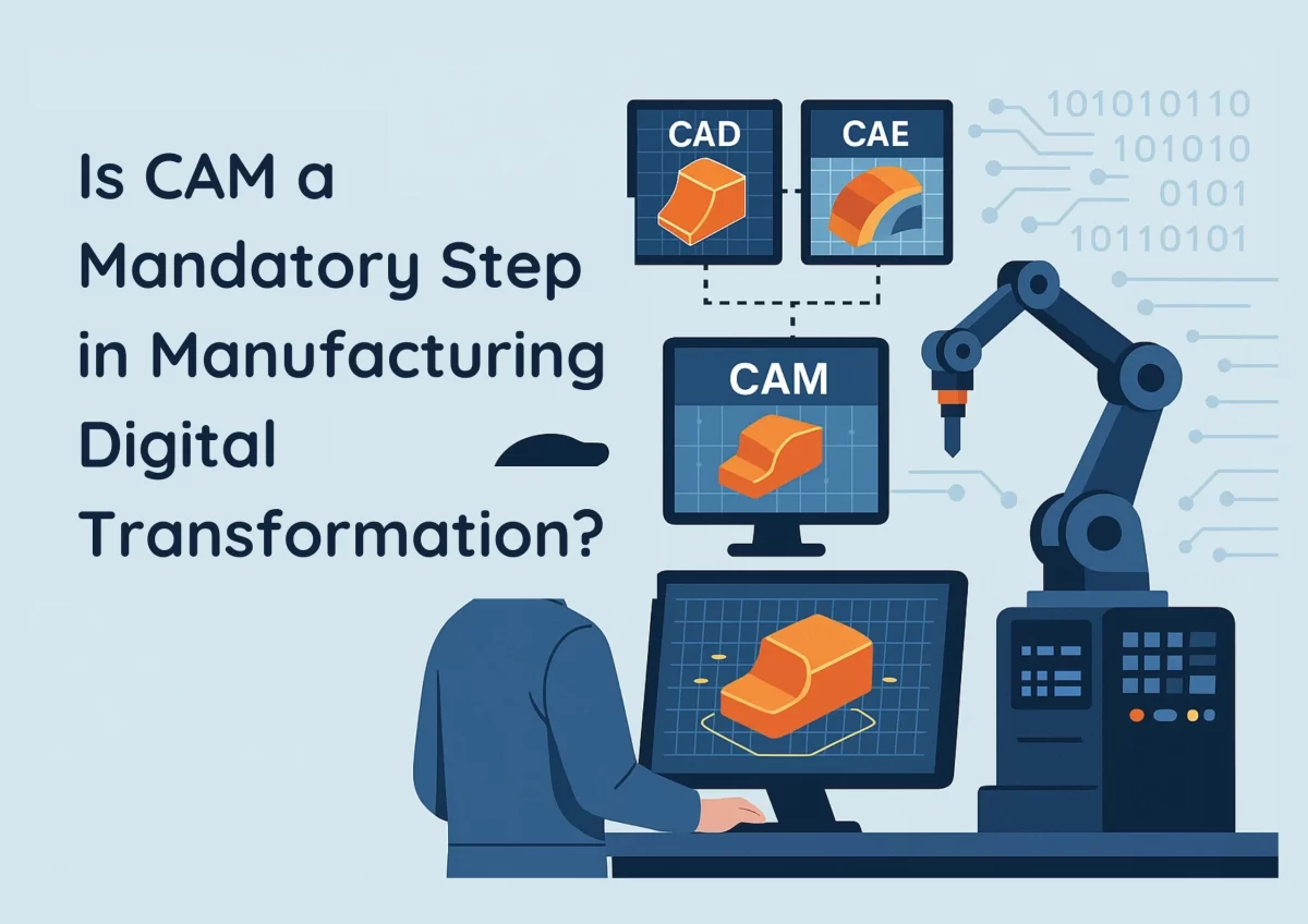 Is CAM a Mandatory Step in Manufacturing Digital Transformation?