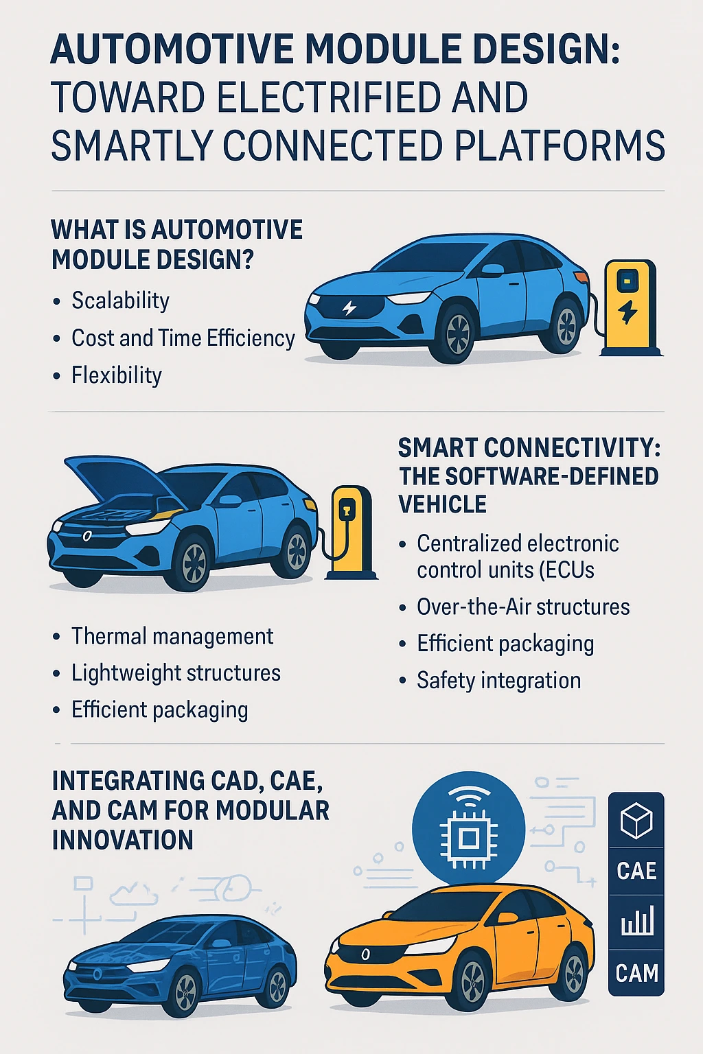 Automotive Module Design: Toward Electrified and Smartly Connected Platforms