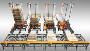 Xếp pallet tự động