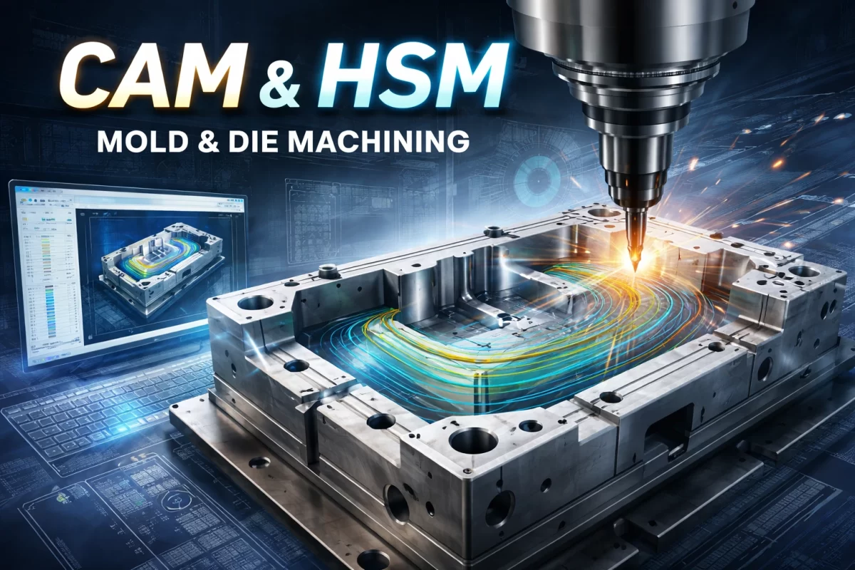 CAM & HSM: Chiến lược Gia công Khuôn Mẫu Chính xác và Nhanh hơn của TASVINA