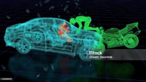 Mô phỏng va chạm (Crash Test Simulation): Đảm bảo tiêu chuẩn an toàn quốc tế ngay từ giai đoạn thiết kế