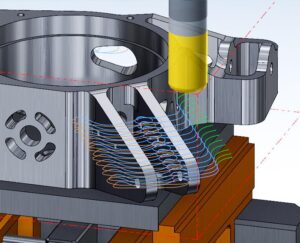 Adaptive Clearing giúp tối ưu chiến lược gia công CAM và giảm tải cắt
