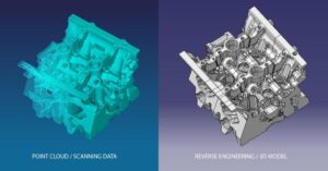 Quy trình 3D Scan và Reverse Engineering phục dựng mô hình CAD