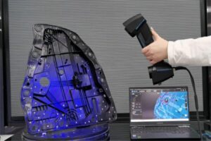 Giá scan 3D bề mặt kim loại phản quang cần xử lý bề mặt