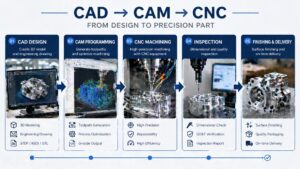 Quy trình Scan 3D đến CAD CAM và CNC của TAS