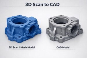 Scan-to-STL và Reverse Engineering: Vì Sao File STL Chưa Đủ Để Đưa Chi Tiết Vào Sản Xuất?