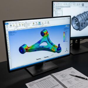 CAD vs CAE Geometry engineering analysis for mechanical product development at TAS Vietnam